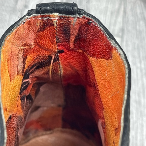 Esquivel Combat Boots Men 8D Black Pebbled Leather Handmade Lace Up Chukka - Picture 15 of 16